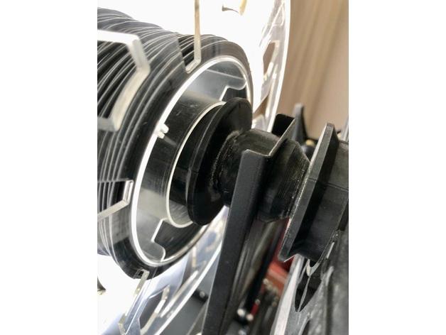 DOUBLE SPOOL HOLDER FOR ENDER 3 SERIES (PRINT-IN-PLACE) 3d model