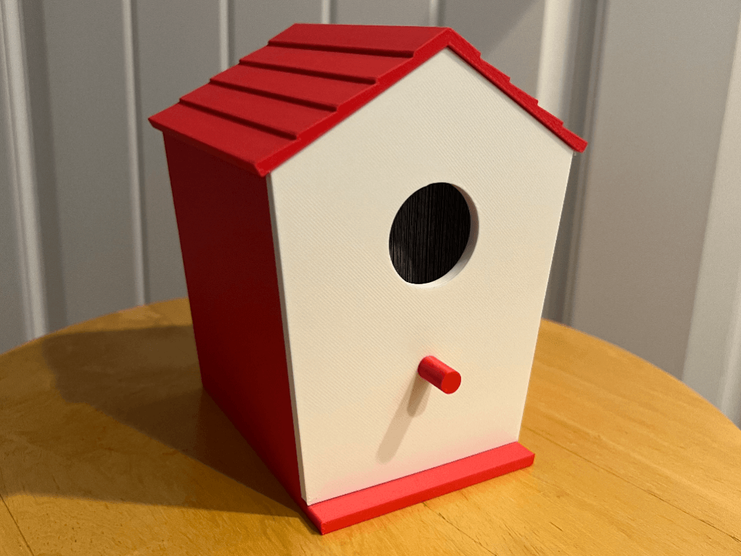 Birdhouse Deck Box for MTG 3d model