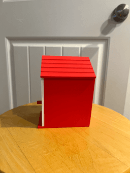 Birdhouse Deck Box for MTG 3d model