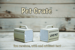 Pet Crate 3d model
