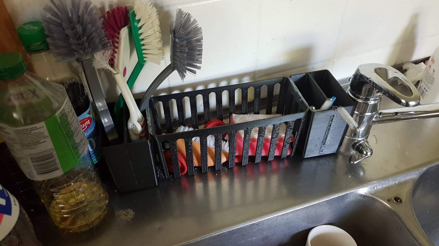 Dish Organizer – Smart Sink-Side Solution 3d model
