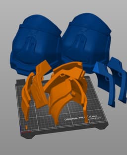 Arcane Enforcer Vi Shoulder Armor 3d model