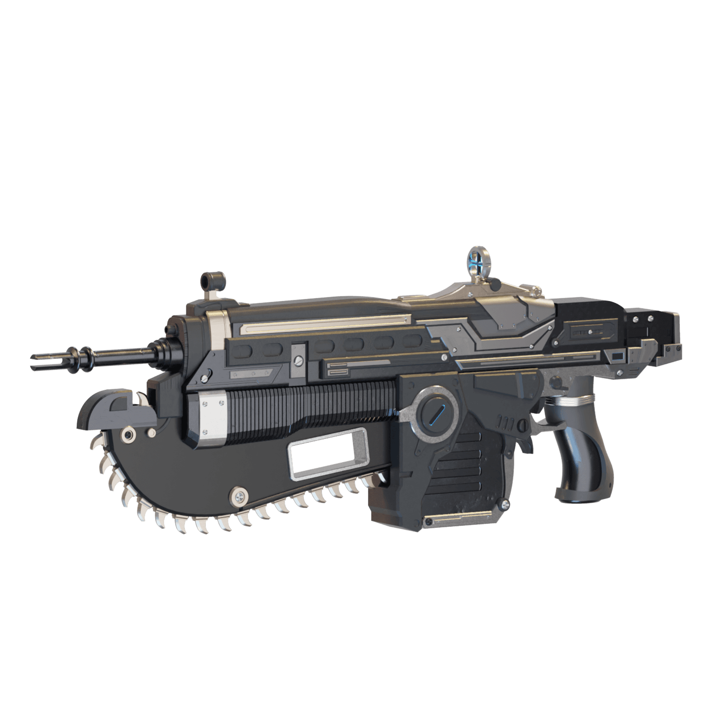 Gears of War Lancer 3d model