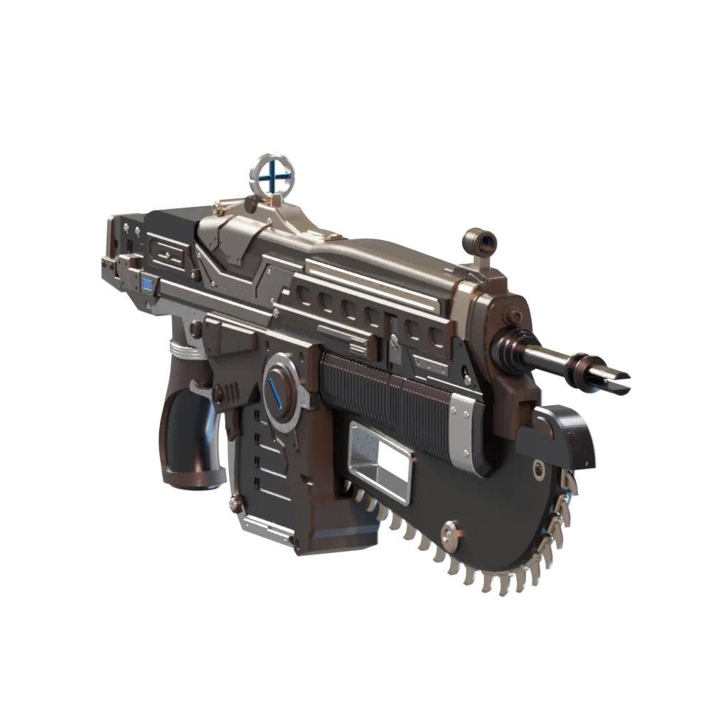 Gears of War Lancer 3d model