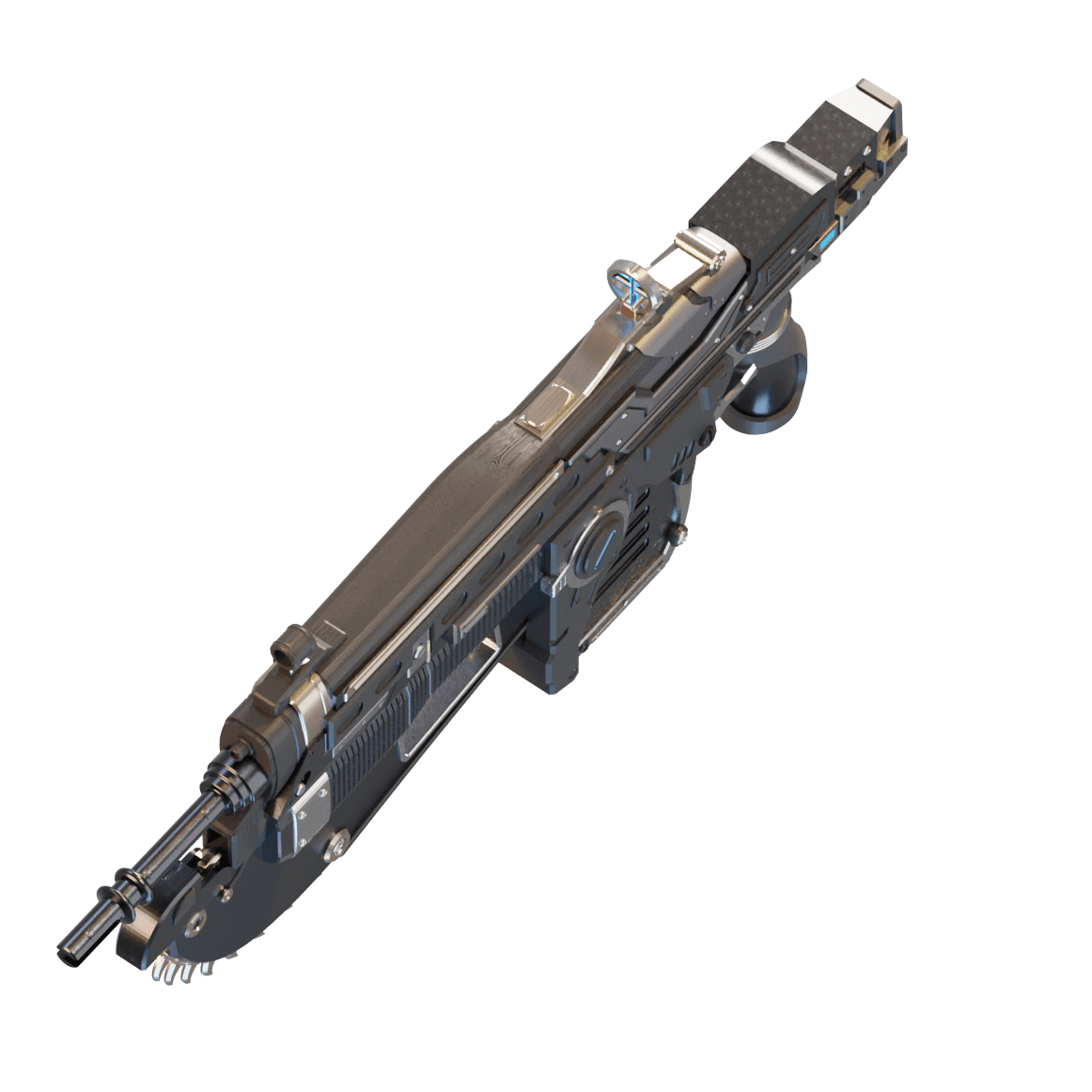 Gears of War Lancer 3d model
