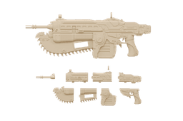Gears of War Lancer 3d model