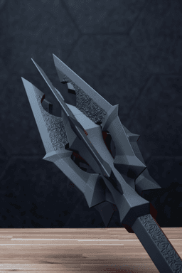Sauron's Mace - Lord of the Rings Cosplay Prop Kit | No Supports, No AMS, No Glue 3d model