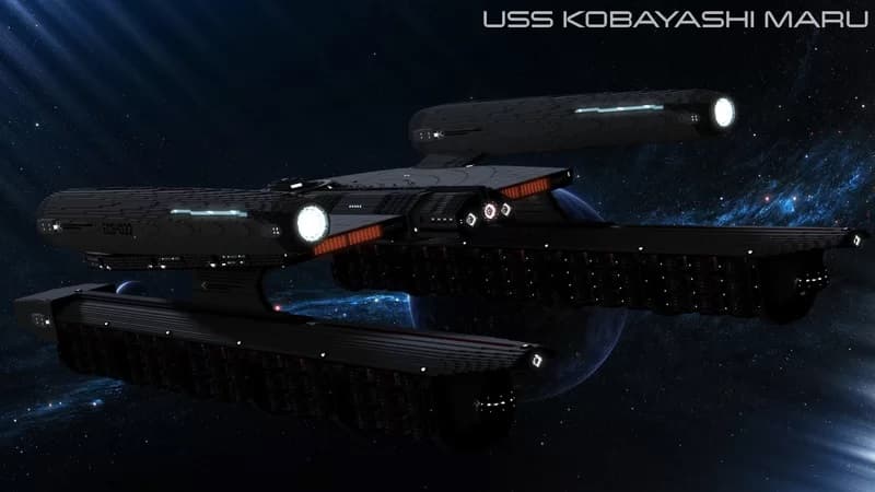 Minecraft USS Kobayashi Maru 3d model