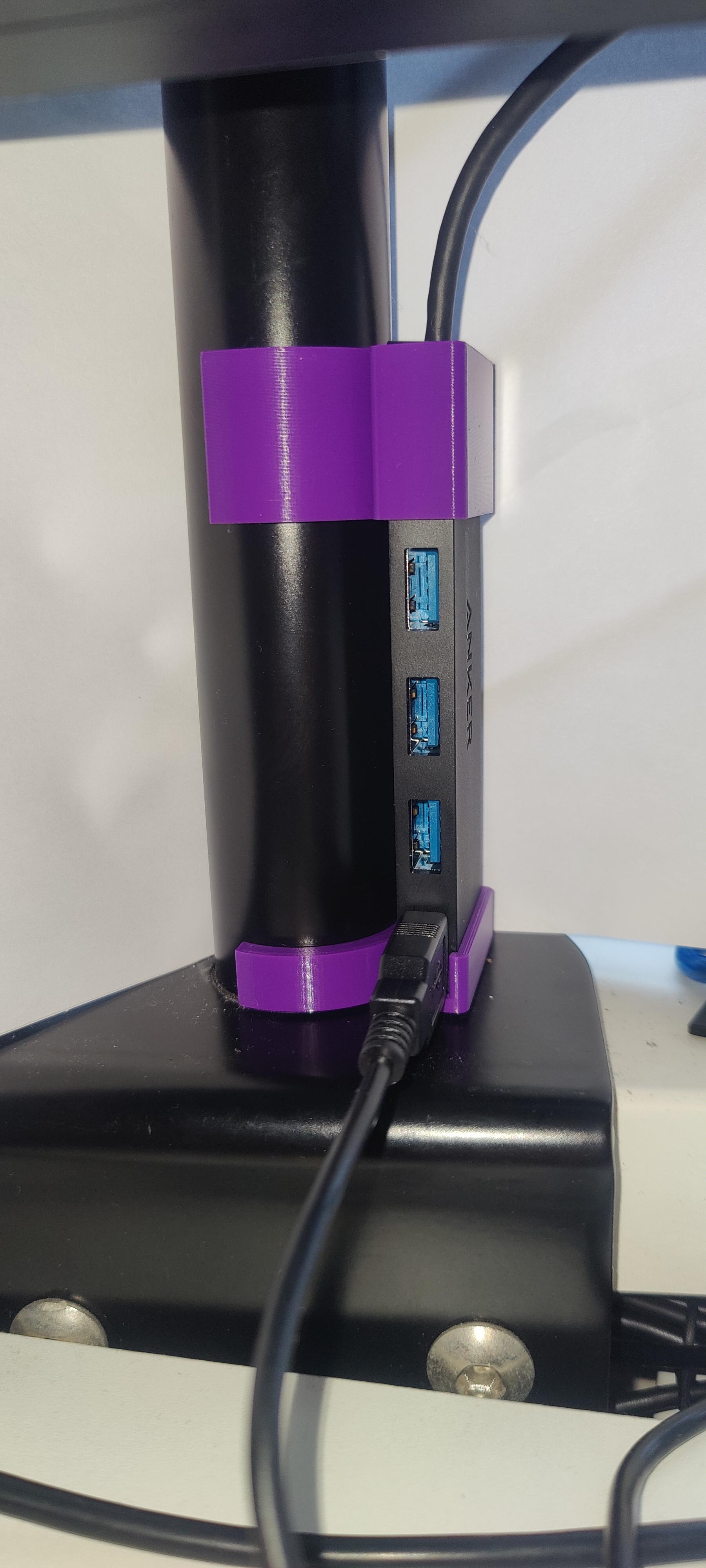 Anker USB Hub Mount 3d model