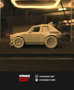 Delta S4 Rally car | Model Kit Car 3d model
