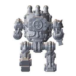 UWU Shadow Force “Killjoy” Mech STL Tabletop Wargame Mini 3d model