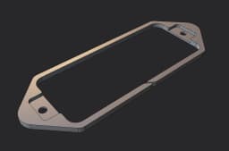 Roswell P90D Height Bracket 3d model