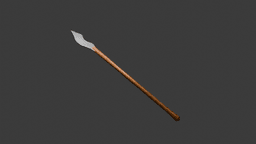 Elf Spear v1 3d model