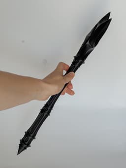 Gothic Credit Card Wand 3d model