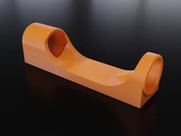 Fully Customizable Pen Holder Fridge Magnet 3d model