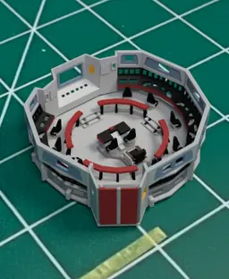 1/350 TOS Bridge Replacement 3d model