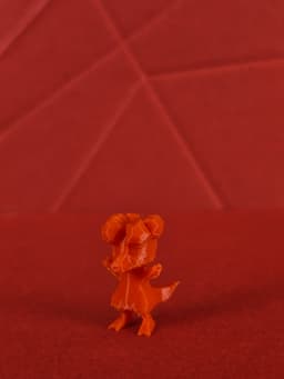 Magby Low Poly Pokemon 3d model