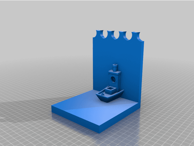 Benchy bookends 3d model