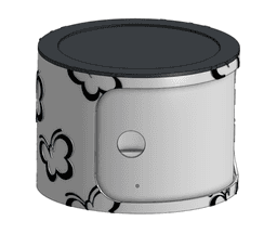 Kartell™ inspired Butterfly Container - medium - 150x150x100