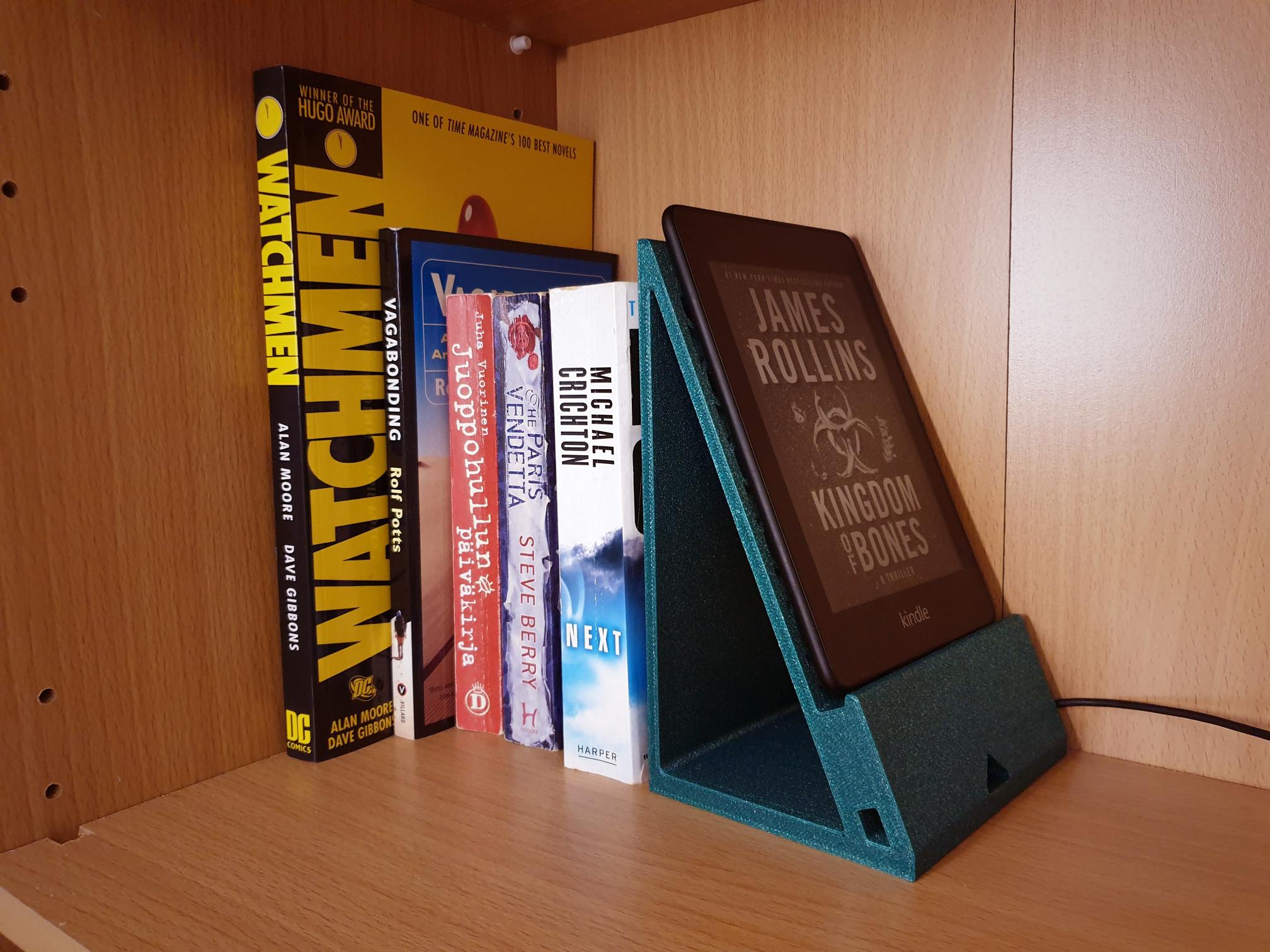 End Of Books — Kindle Stand Bookend 3d model