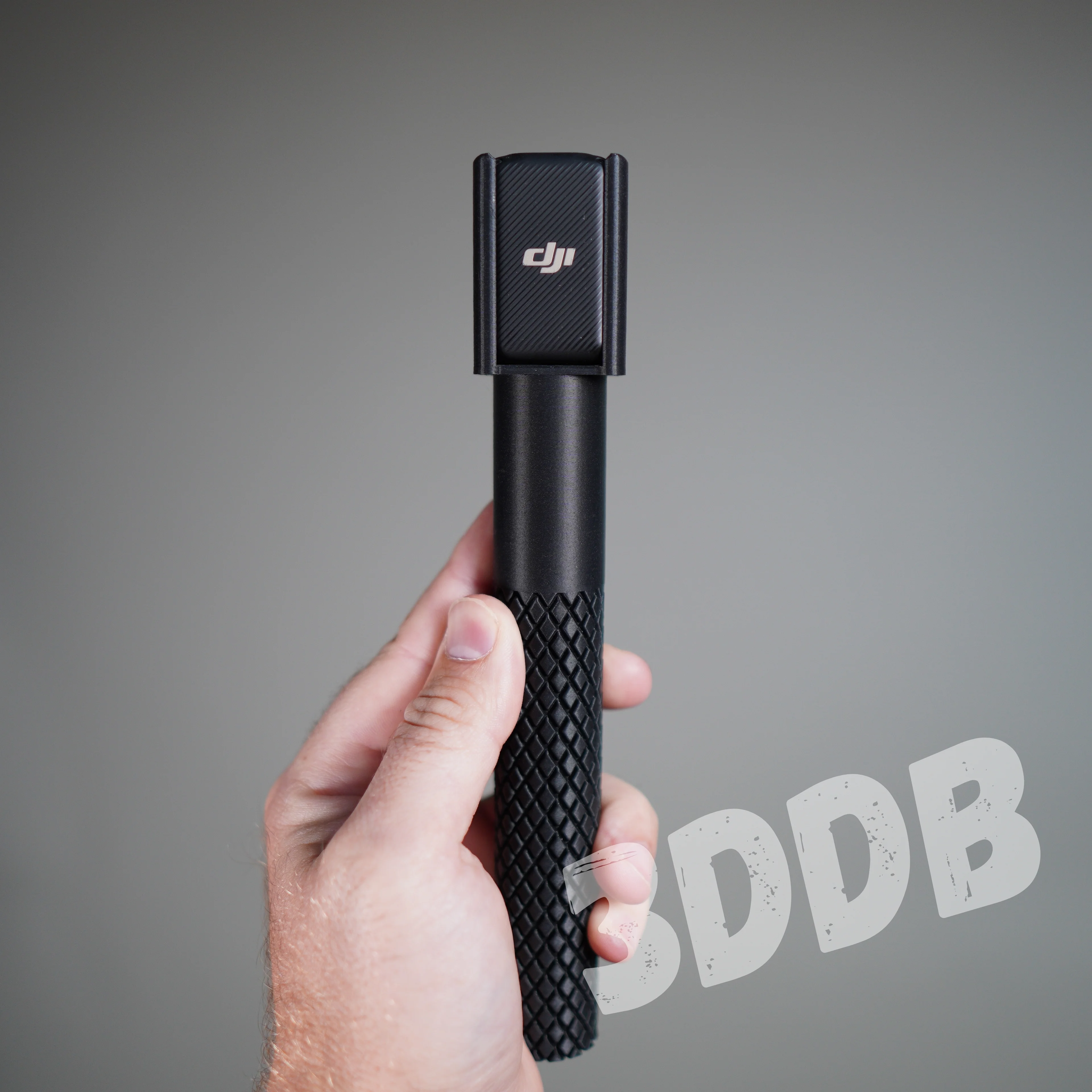 DJI Wireless Mic Interview Handle 3d model