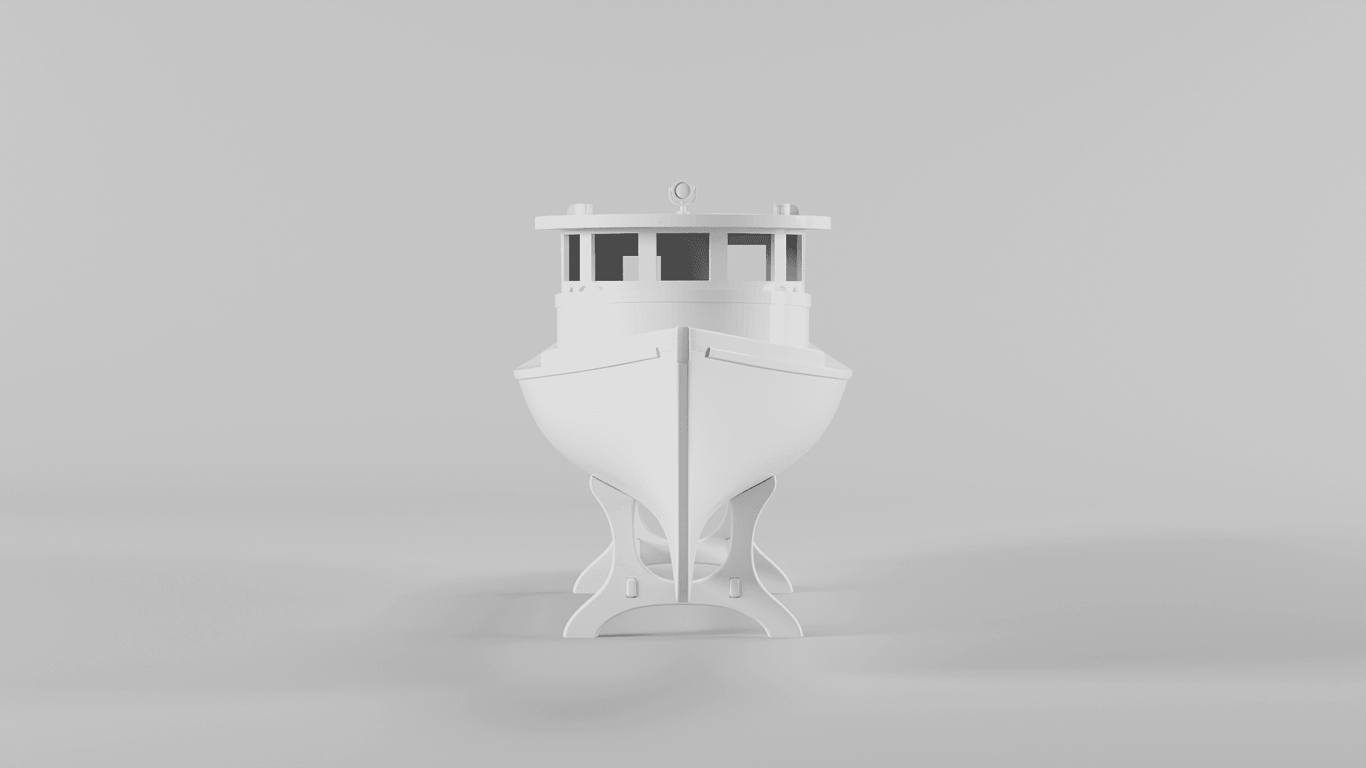 Fishing boat 3d model