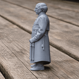 Benjamin Butler Civil War Soldier 3d model