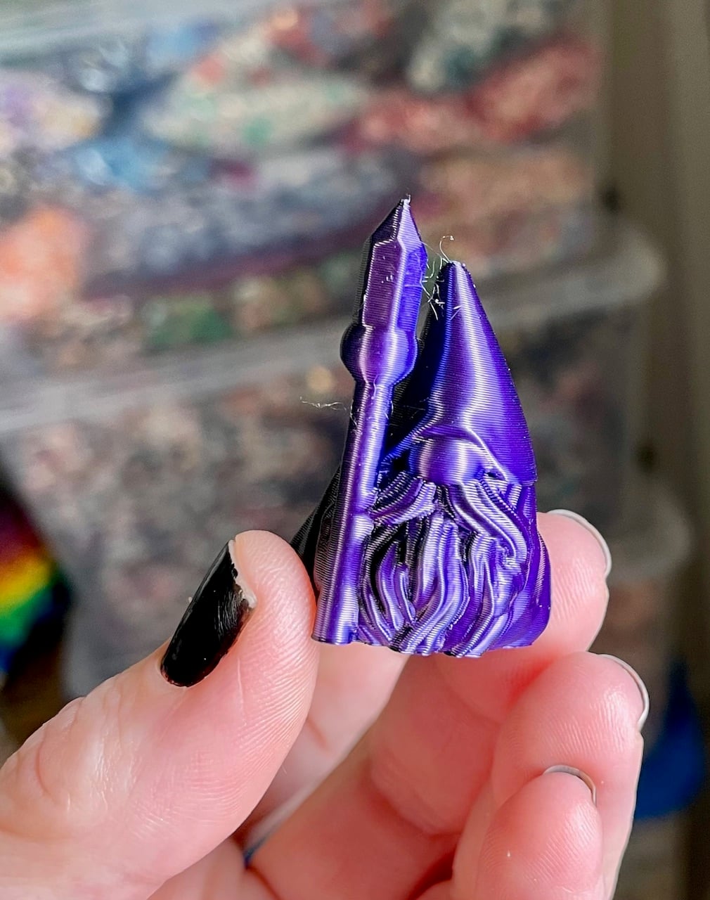 Mini Crystal Wizard Gnomes 3d model