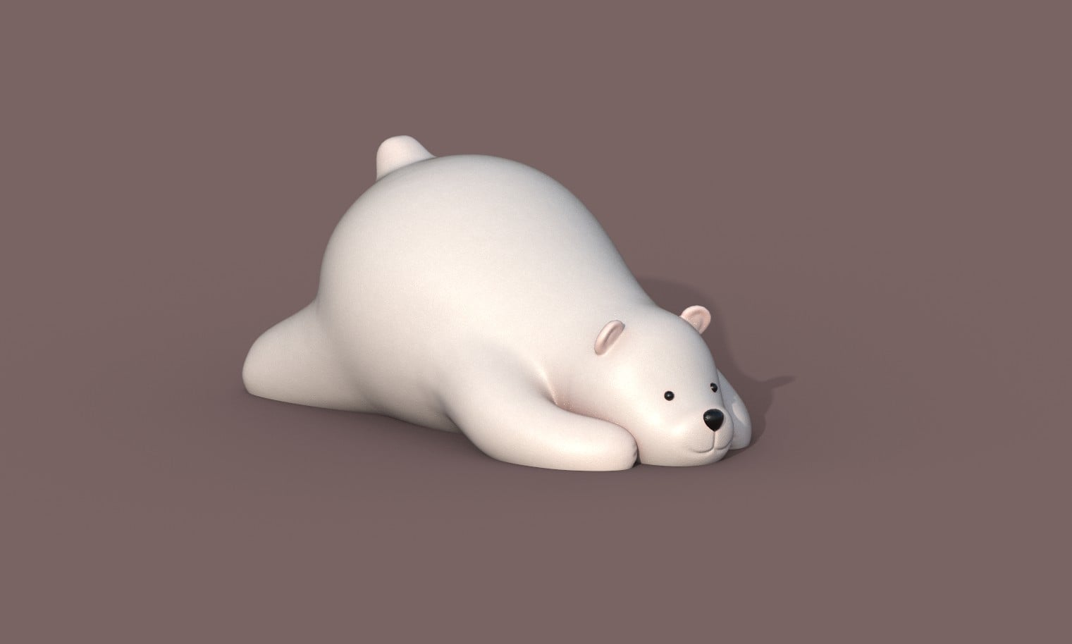 bear cute 3d model