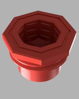 Multiboard Remix - Big Thread 8mm Offset Mount 3d model