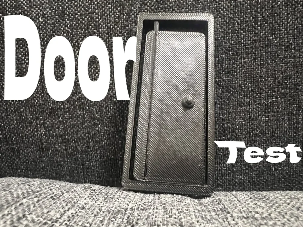 Door printer test 3d model