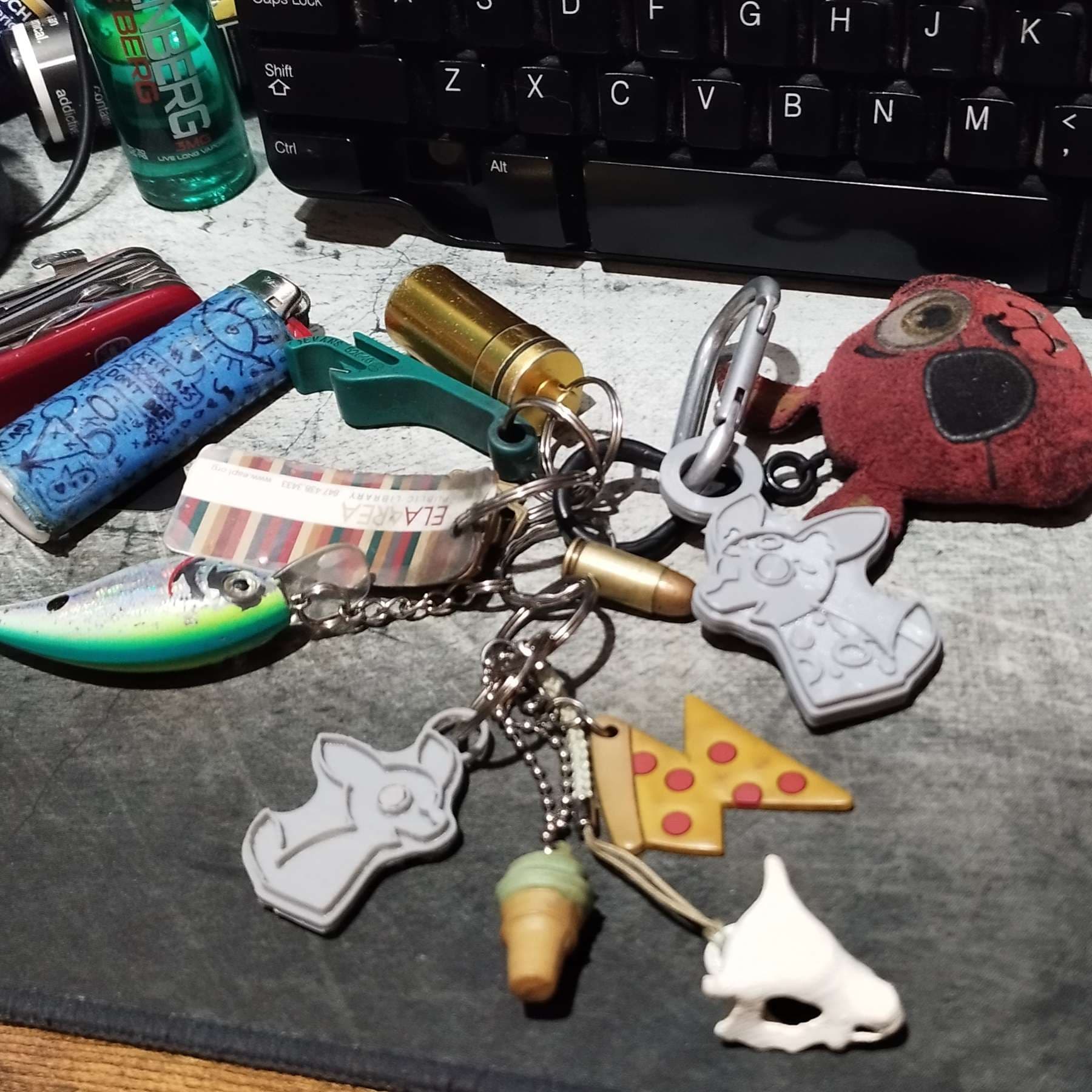 Halley Labs Tweesee Keychain buddy v3 3d model