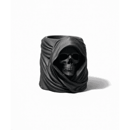 SKELETON HEAD PEN HOLDER / GOTHIC DECOR / HOME ESSENTIALS / DESIGNER HOMEDECOR / OFFICE ORGANIZER 3d model