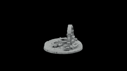 Desert Oasis Ruin Well STL - Printable D&D Tabletop Terrain 3d model