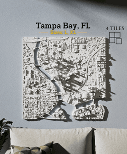 Tampa, FL - L & XL 3d model