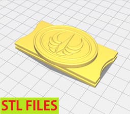 Star Wars 'The Acolyte' - Jecki Lon Belt Buckle 3d model