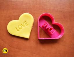 Valentine Cookie Cutter Set Vol. 1 3d model