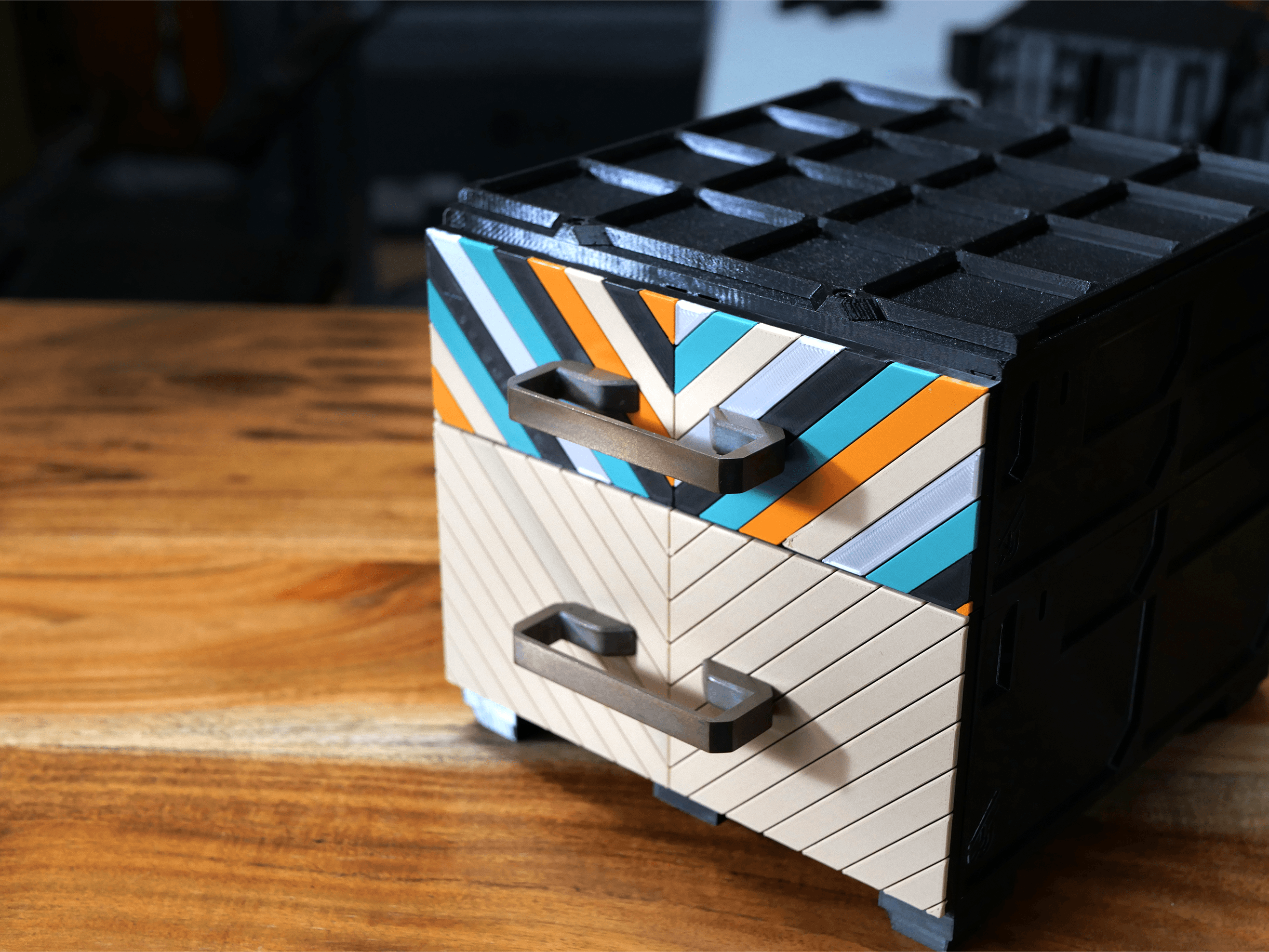 GEN2 Decor - Faceplates - Chevron 3d model