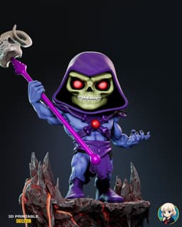 Skeletor He-man Chibi - Premium Collectible 3d model