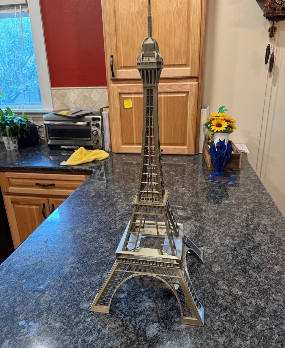 It was a little hard to glue together, but otherwise great.