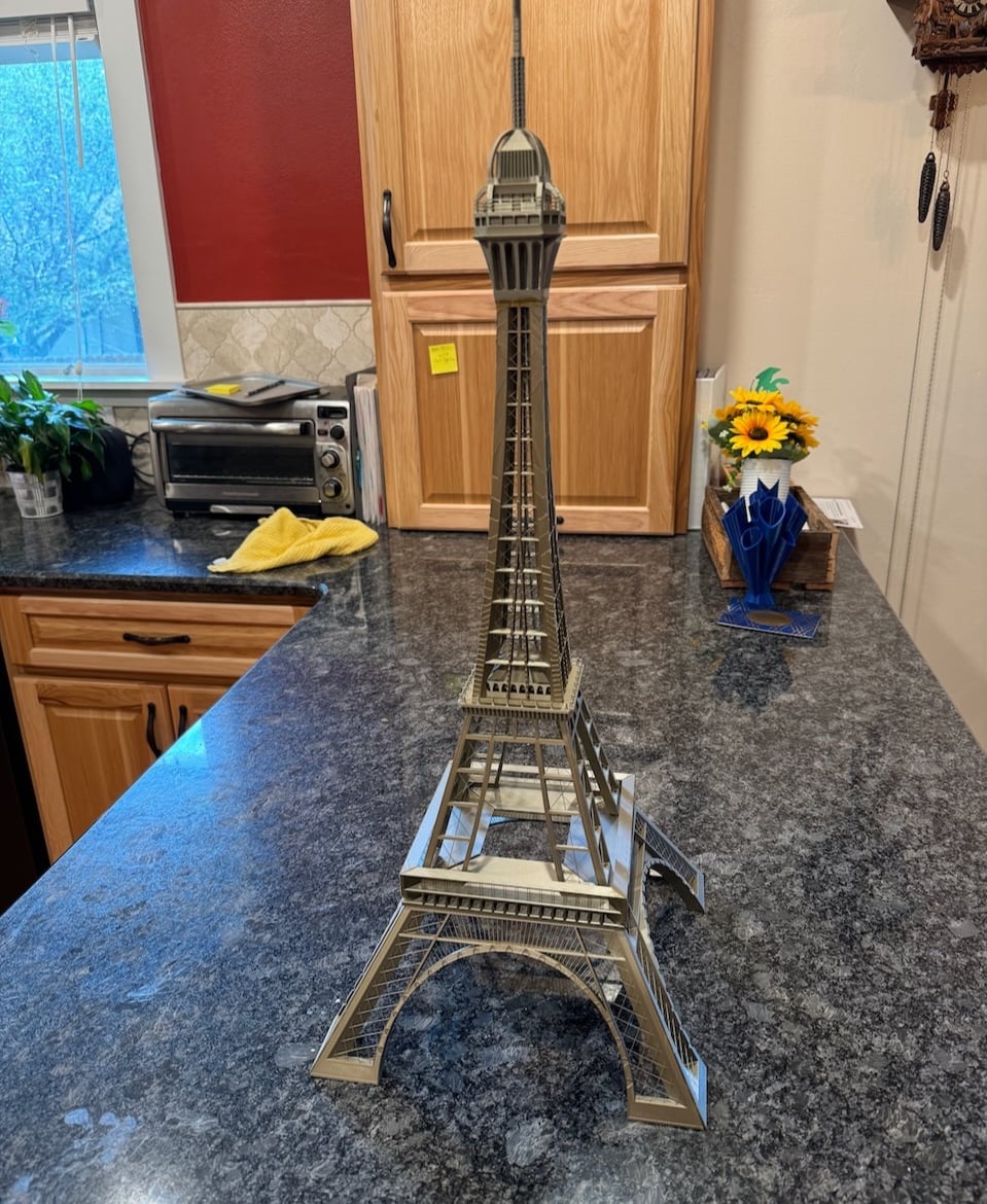 It was a little hard to glue together, but otherwise great.