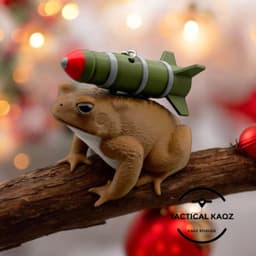 Missile Toad β The Perfect Holiday Keychain or Ornament! 3d model