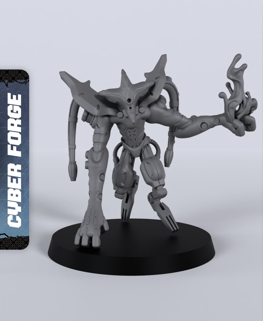 Aaban - With Free Cyberpunk - Sci-Fi Gift Ideas for RPG and Wargamers 3d model