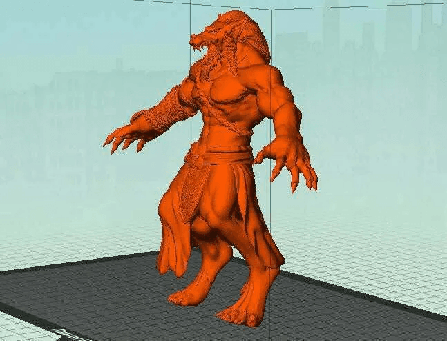 WOLFMAN 3D MODELS READY TO PRINT 3d model