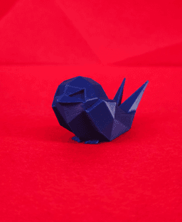 Taillow Low Poly Pokemon 3d model