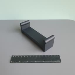 Universal Desk Clock Stand for Wall Clocks 3d model