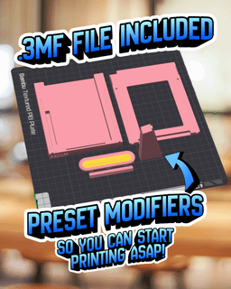 CARDBOY One Piece Card Holder (for Toploader, Mag Case,Graded and 4x6 Photos) 3d model