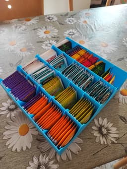 Tea bags organizer 3d model