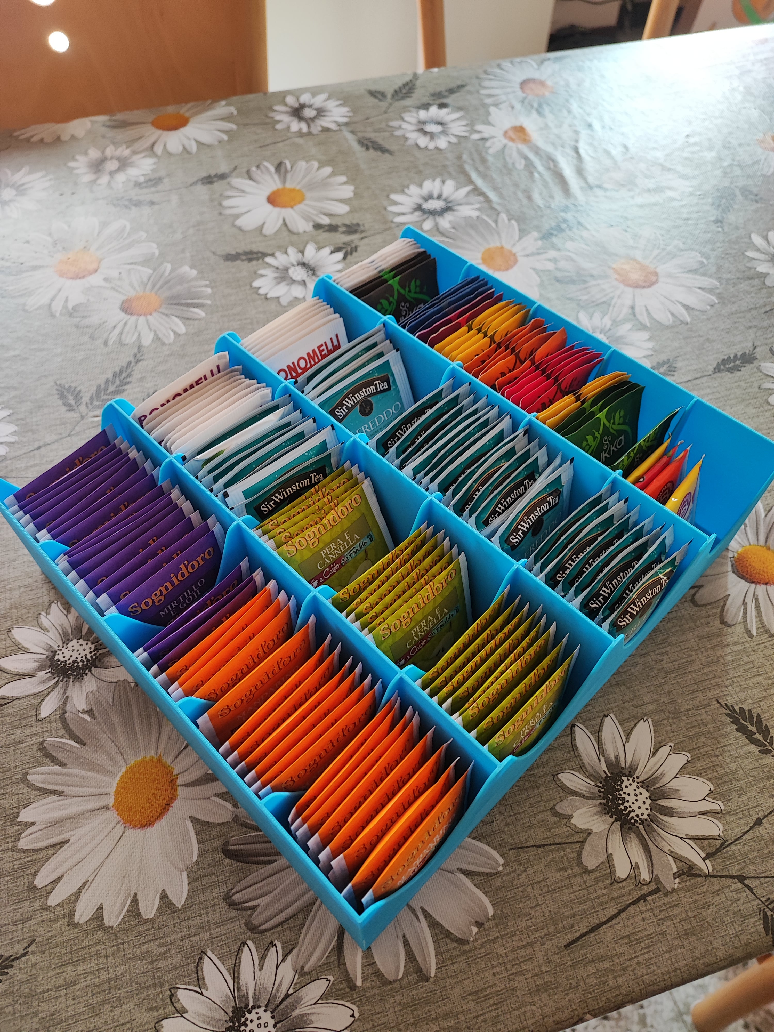 Tea bags organizer 3d model