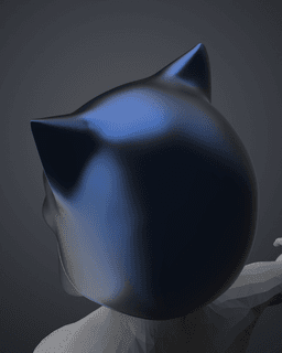 Wildcat's Mask - Stargirl 3d model